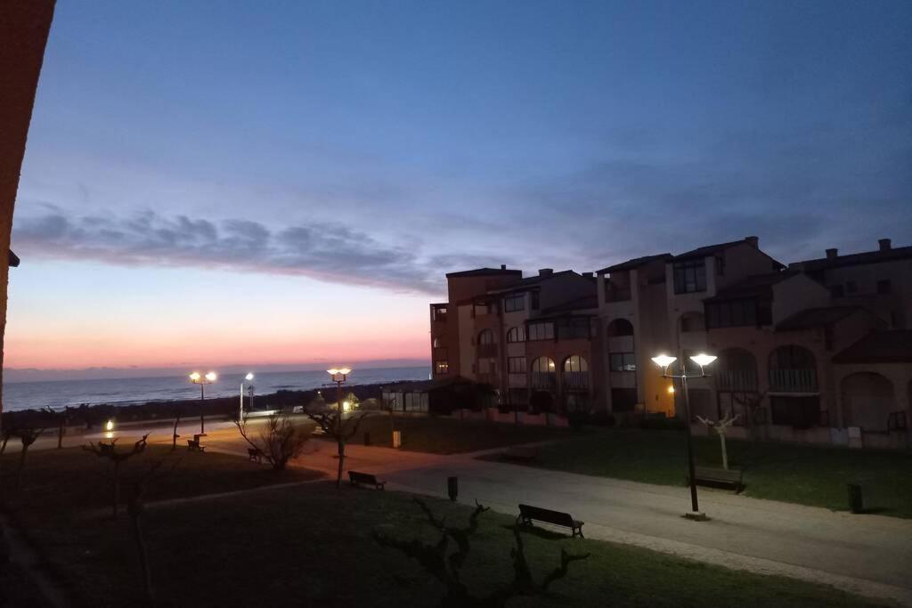 T2, Vue Sur Mer, Terrasse, Parking Prive Le Barcarès Exteriér fotografie