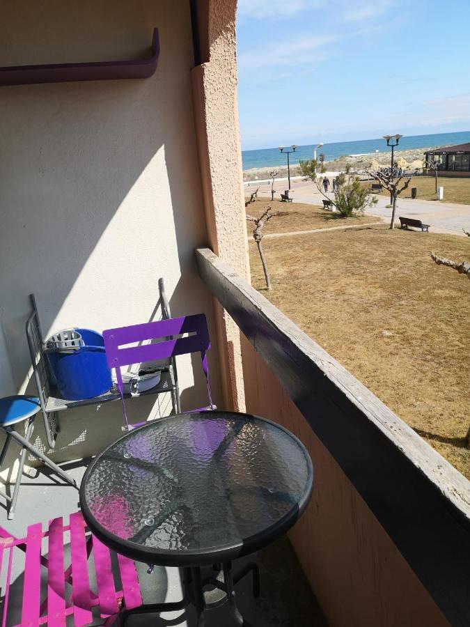 T2, Vue Sur Mer, Terrasse, Parking Prive Le Barcarès Exteriér fotografie